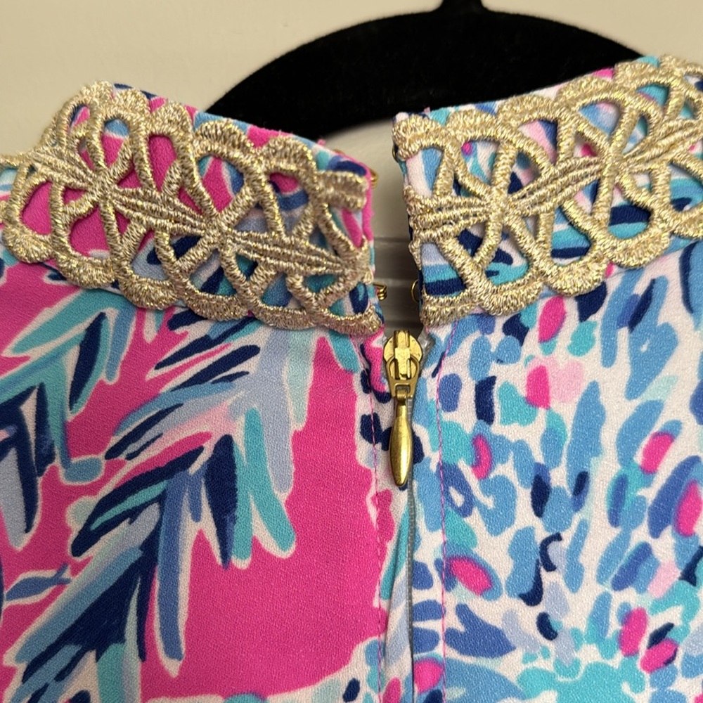 Lilly Pulitzer Mandevilla Pink New Kids On The Dock - sz 6 LIKE NEW - Picture 5 of 13